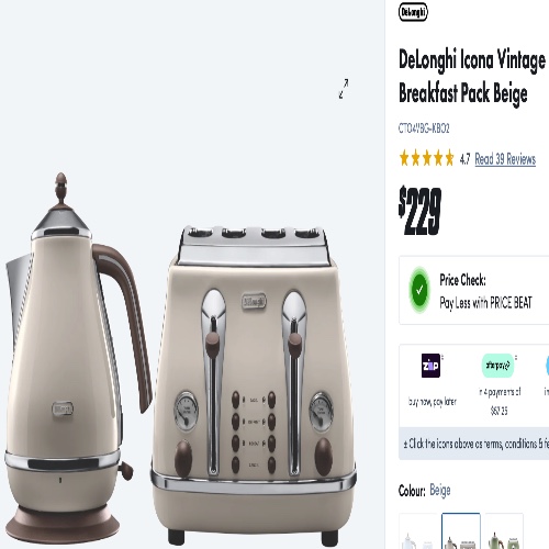 Toaster and Kettle