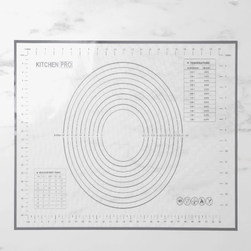 Kitchen Pro Bakewell Silicone Pastry Mat 65x45cm