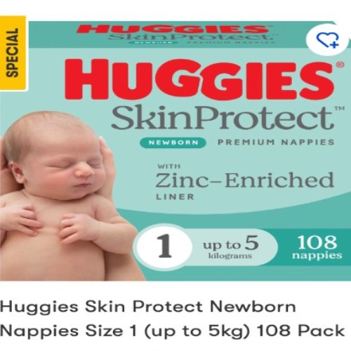 Huggies Newborn Nappies