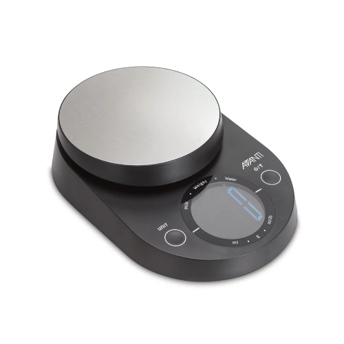 Avanti Large Display Digital Kitchen Scale Black - Minimax