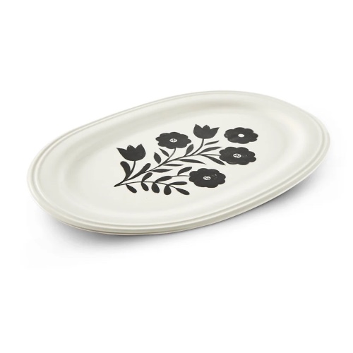 Bistro Oval Platter - Salt & Pepper