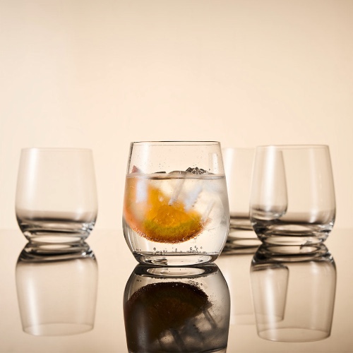 Salut Tumblers Set of 4 - Salt & Pepper