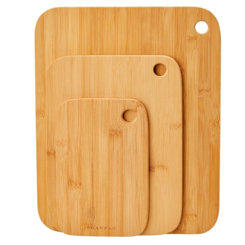 Scanpan - Bamboo Cutting Board 3-Piece Set | Natural