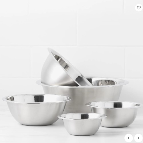 Kitchen Pro - Mixwell Stainless Steel Mixing Bowl | Set 5pc