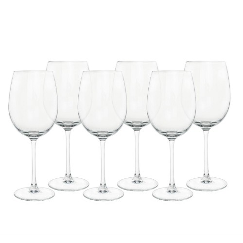 David Jones Collection - Westbourne White Wine Glasses | Set of 6 Clear