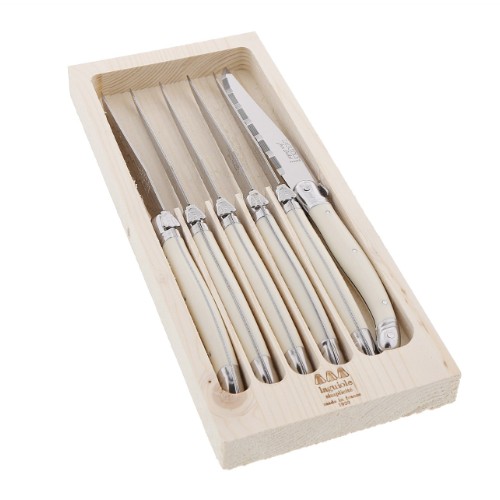 Simplicite Steak Knife Set 6-Piece by Laguiole
