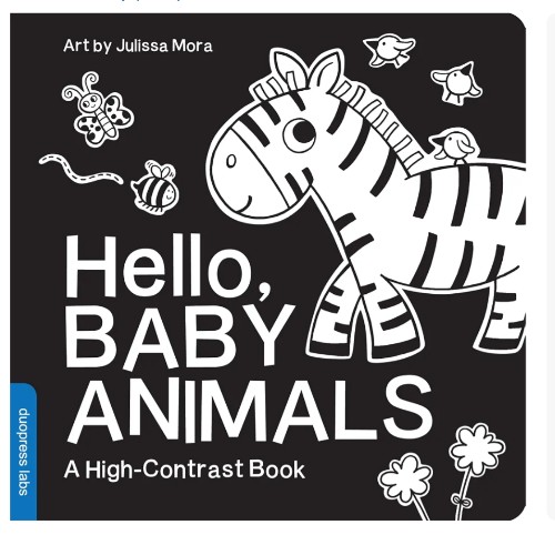 High contrast book