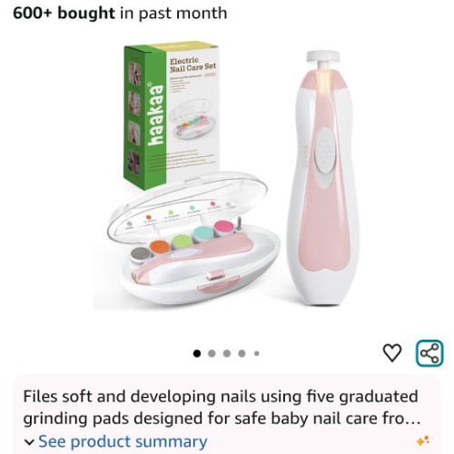 Haaka baby nail trimmer