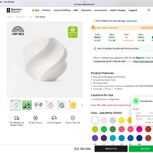 3D Printer Materials