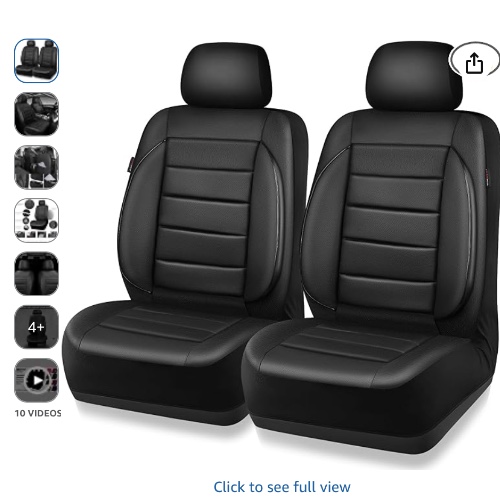 Faux Leather Car Seat Covers