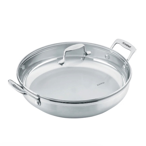 Stainless Steel Pan with Lid