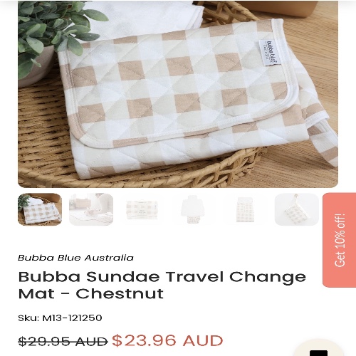 Travel Change Mat