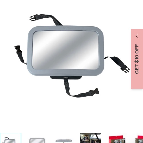 Safe-n-Sound Back Seat Swivel Mirror