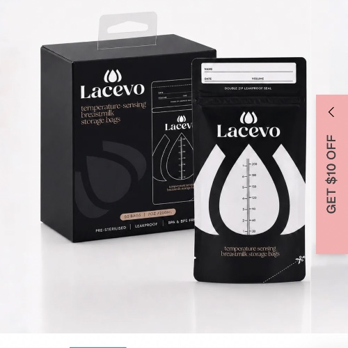 Lacevo breast milk bags