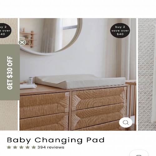 Baby change pad - Henlee