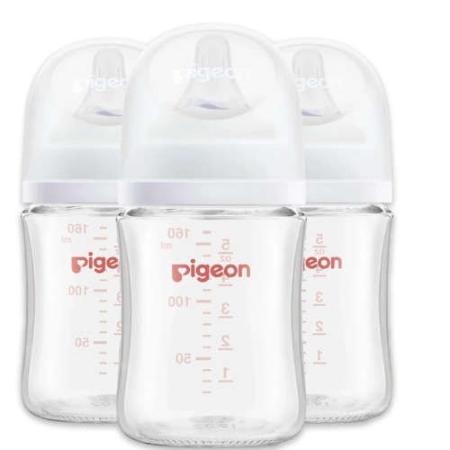 Pigeon Glass Bottle 160ml with SS  Nipple