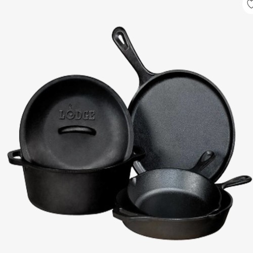 Cast Iron Cookware Set