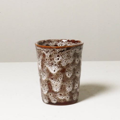 Large Carousel Cup White Ochre