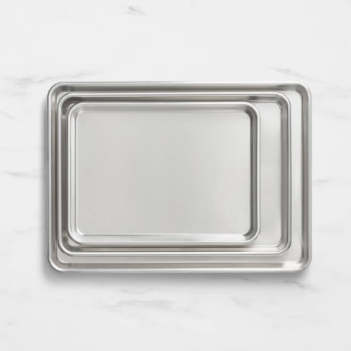Kitchen Pro Bakewell Aluminium Baking Tray Set of 3