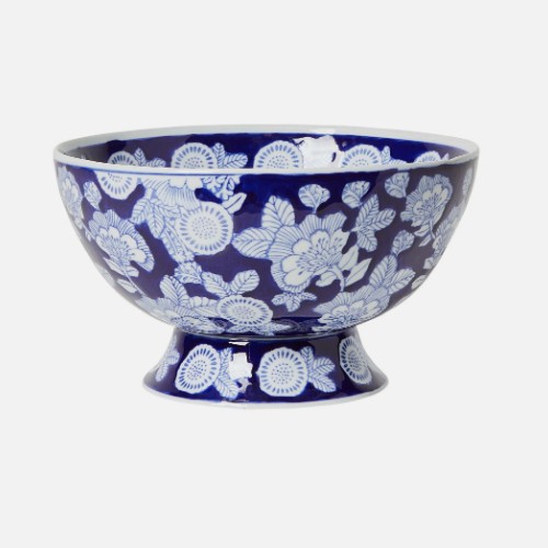 Early Settler Celadon Tapestry Floral Bowl