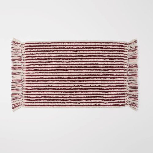 Parker Striped Bath Mat x1