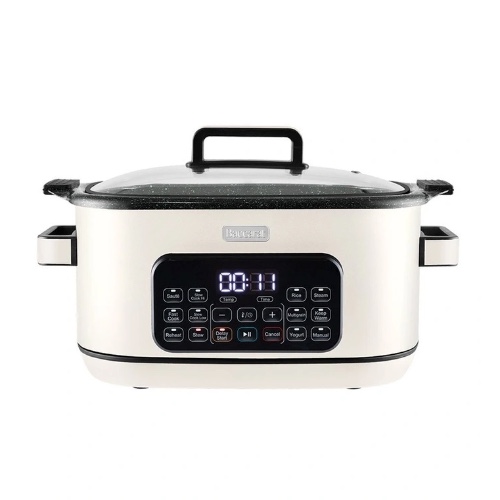Baccarat GREEN STONE Sear & Slow 6L Slow Cooker in Salt