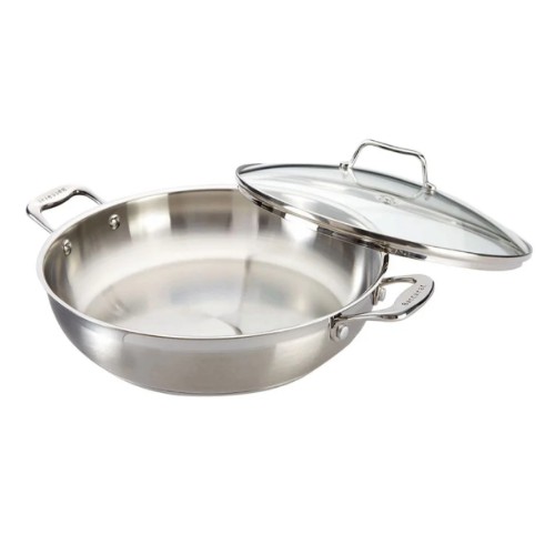 Baccarat Stainless Steel Chef Pan with Lid