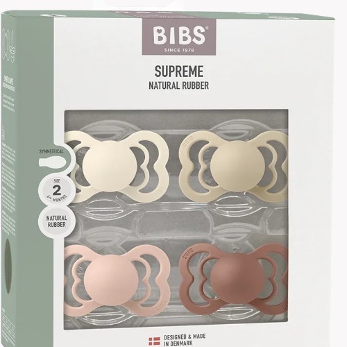 Bibs: Supreme Dummies 4 Pack - Ivory/Vanilla/Blush/Woodchuck