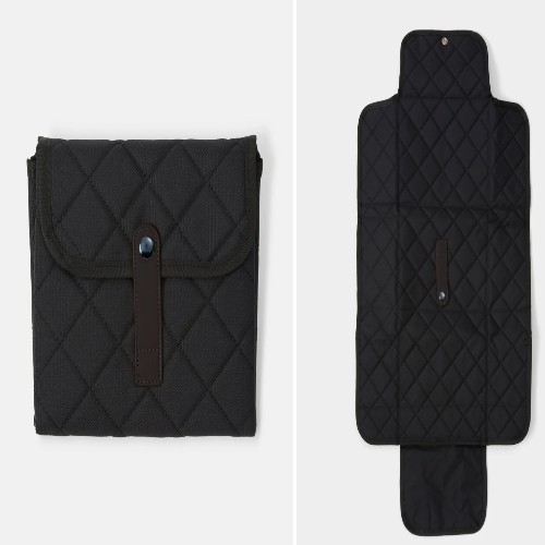 Sable BeBe: Change Mat - Black Quilted