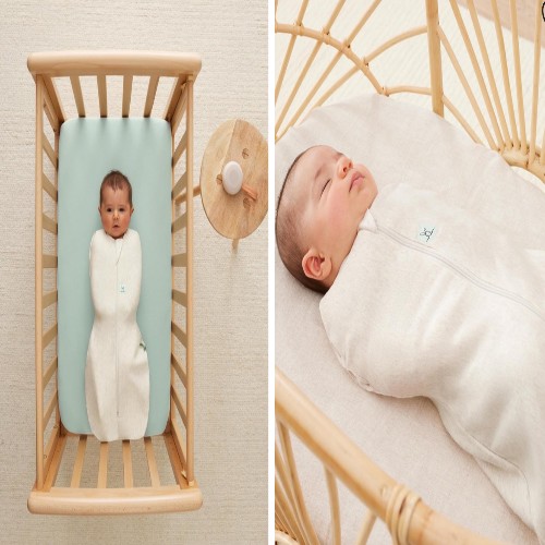 Ergo Pouch: Cocoon Swaddle Bag 1.0 TOG Oatmeal Marle