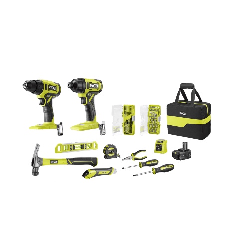 Ryobi 18V ONE+ Home Builder 4Ah Kit