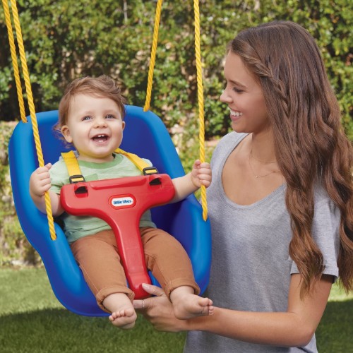 Little Tikes 2-in-1 Snug 'n Secure Swing - Blue