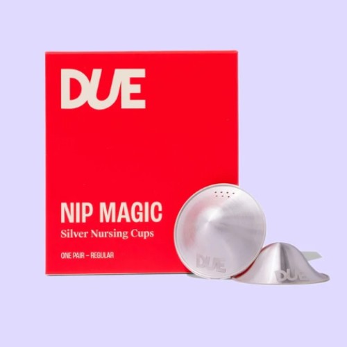 Silver nursing cups