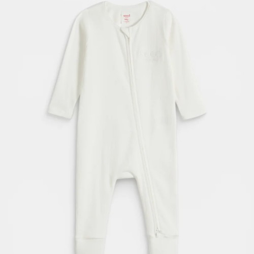 Seed logo zipsuit, size 000 (canvas)