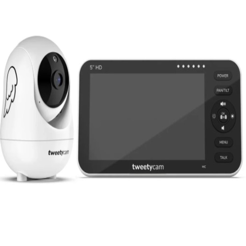 Tweetycam baby monitor with camera
