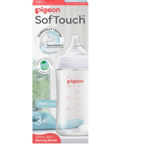 Pigeon glass bottle (240ml)