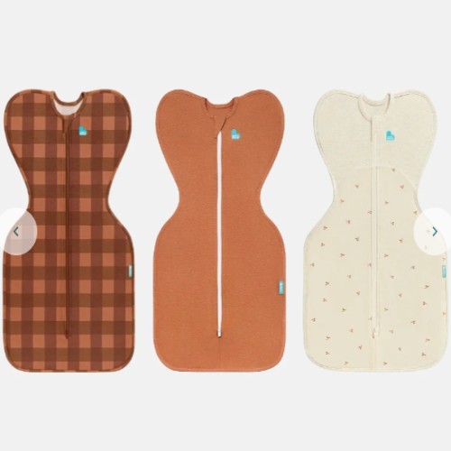 Love to Dream baby swaddle starter bundle (chocolate, hazelnut and oatmeal)