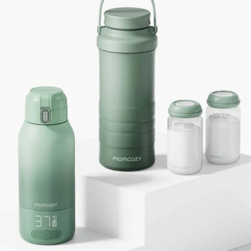 MomCozy portable milk cooler and warmer