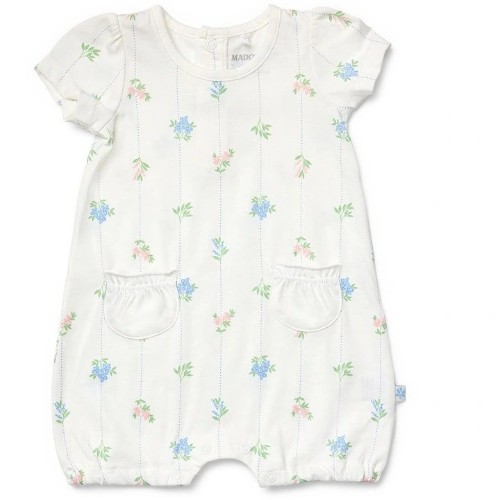Puff Sleeve Romper - (Size - 000)