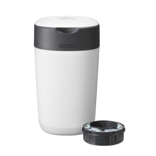 Tommee Tippee Twist & Click Nappy Bin White