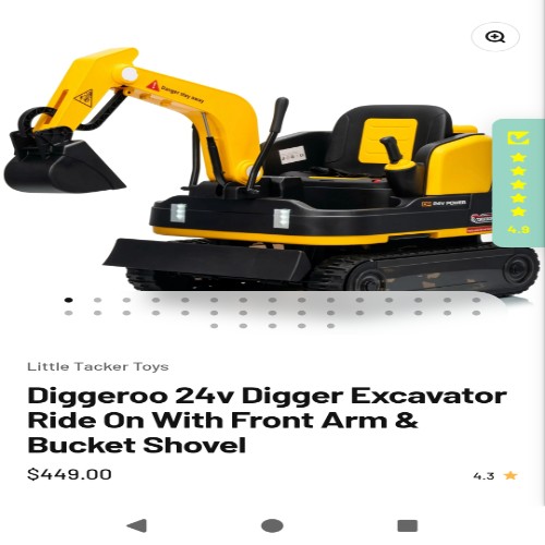Digger excavator