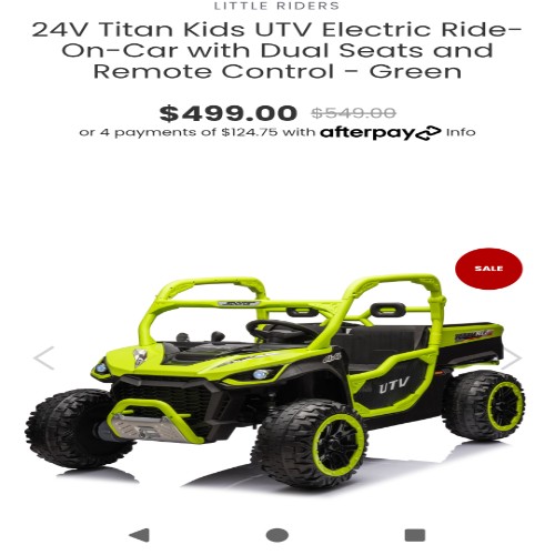 Electric Ride-on car