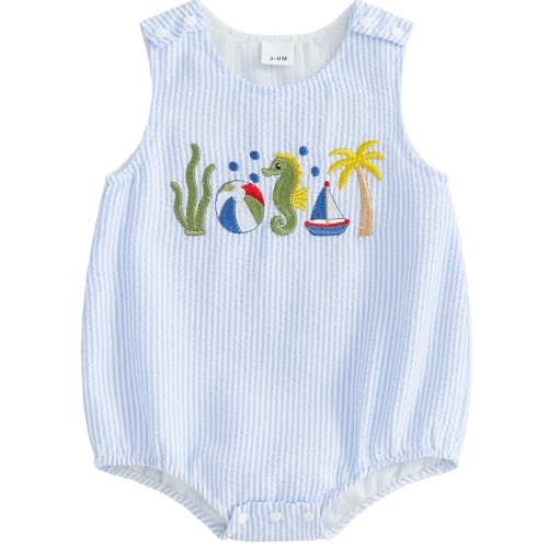 MEET ME BY THE SEA Romper - $18.95