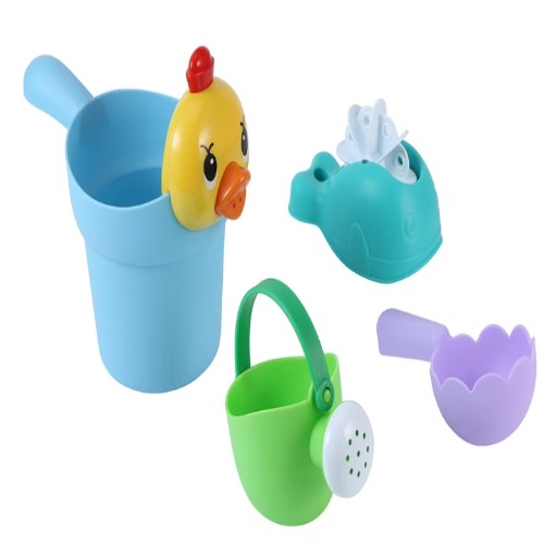 4 Pack Bath Toys