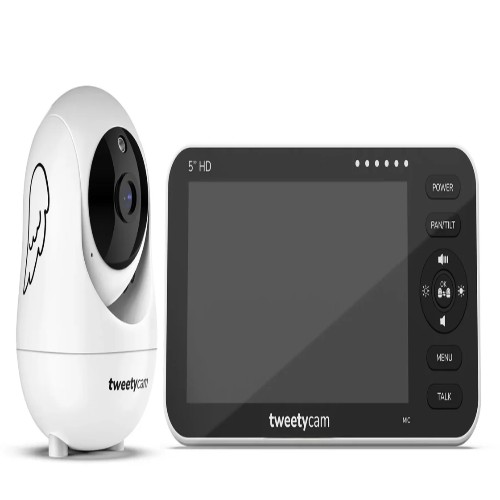 Tweetycam baby monitor with camera