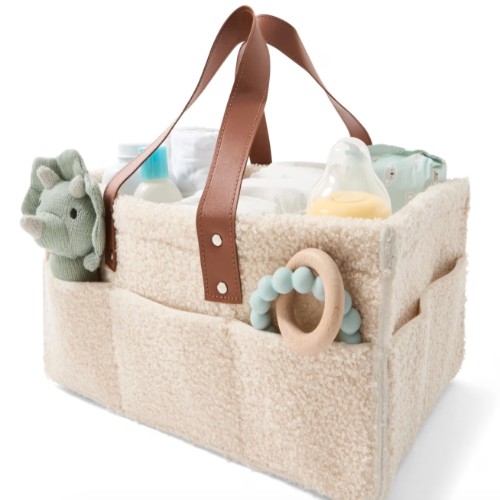 Boucle Large Nappy Caddy
