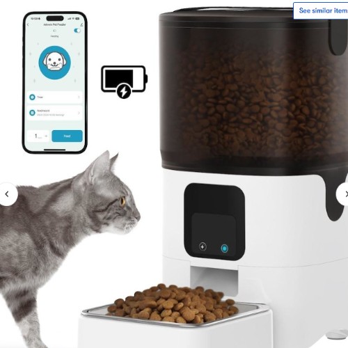 Automatic cat feeder