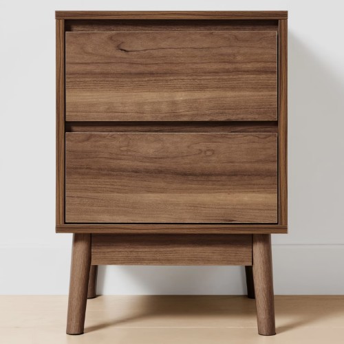 Thorn Bedside Table - Walnut