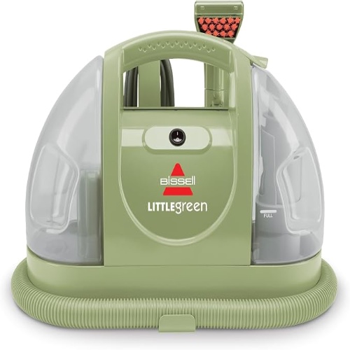BISSELL Little Green Multi-Purpose Portable Carpet and Upholstery Cleaner, Car and Auto Detailer, with Exclusive Specialty Tools, Green